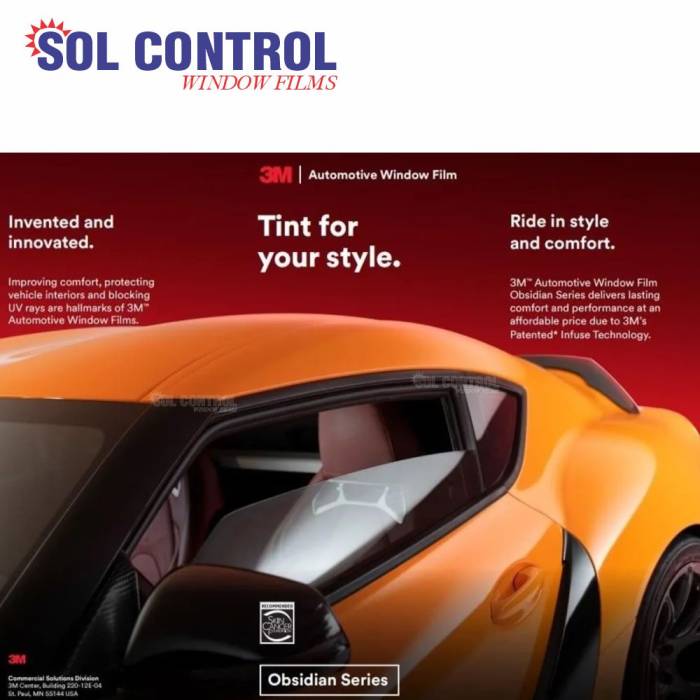3M Obsidian Window Film
