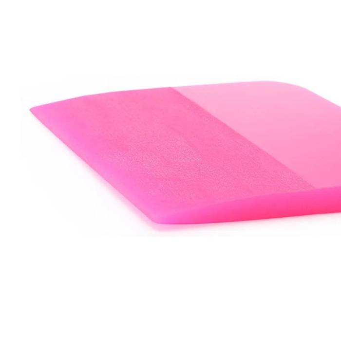 PPF Pink Rubber Squeegee Straight Edge