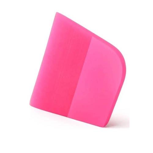 PPF Pink Rubber Squeegee Angled Edge