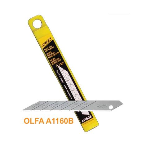 OLFA A1160B Carbon 30 Degree Snap Blades