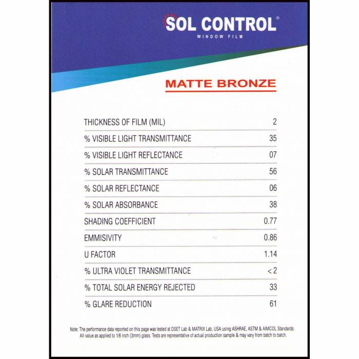 Matte Bronze
